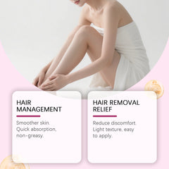 Hair Removal Care Oil Gently Nurtures Skin with Cleansing and Soothing Properties Moisturizing Daily Body Care Oil Hair Removal