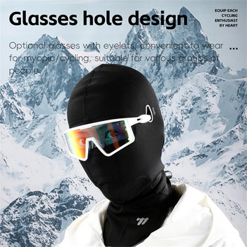 WEST BIKING Winter Warm Cycling Cap Windproof Thermal Bicycle Motorcycle Balaclava Men Women Running Skiing Scarf Full Face Mask