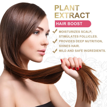 Hair Care Essential Oil Nourishes Frizzy Hair, Thickens The Tail of The Hair, and Freshens The Hair with A Light Fragrance